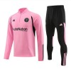Inter Miami CF Quarter Zip Sweatshirts Anzüge 2023-24 Rosa